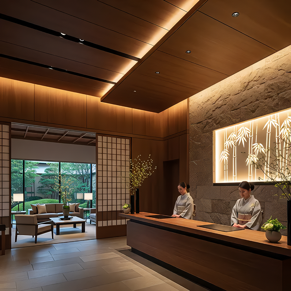 北海道 高級ホテル 館内写真