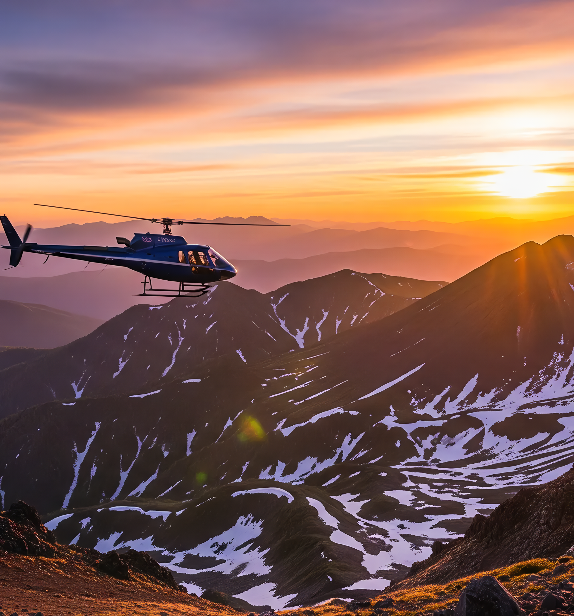 北海道 高級ホテル プライベートヘリ